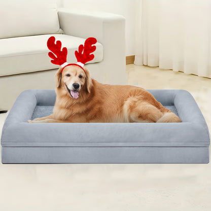 Magnolia Sofa Dog Bed, Removable And Washable Large Dog Bed  Soft Plush Dog Pad Surface, For Large, Medium, Small, Dogs.