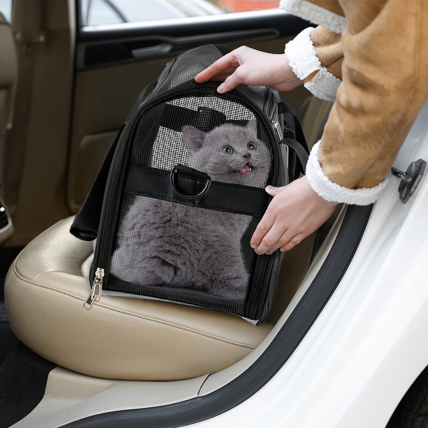 4pcs Cat Carrier Soft Pet Carrier