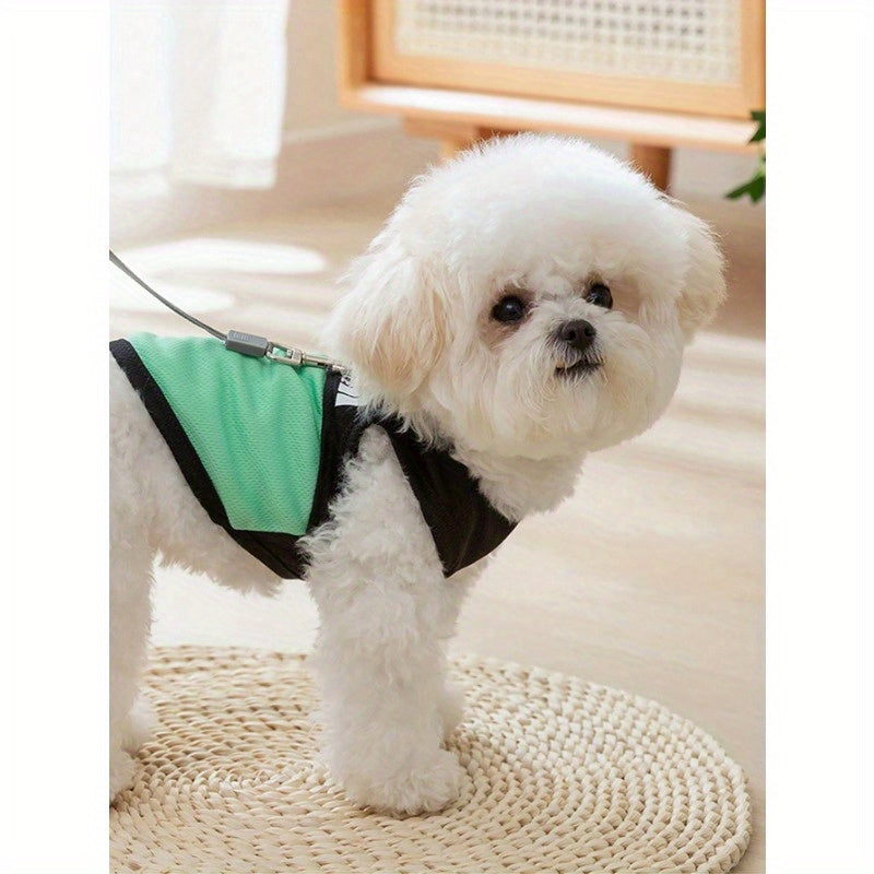 [MESH Pet Vest] 3pcs Summer Mesh Pet Vest - Breathable Clothes with Pull Rings for Small Cats and Dogs