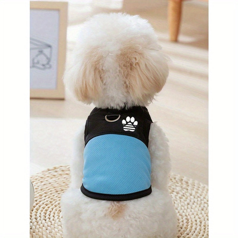 [MESH Pet Vest] 3pcs Summer Mesh Pet Vest - Breathable Clothes with Pull Rings for Small Cats and Dogs