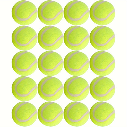 20 Pack Mini Tennis Balls for Small Breed Dogs - Fun Pet Toys for Playing, Training, and Interactive Games - Durable, Bouncy, and Safe 2 Inch