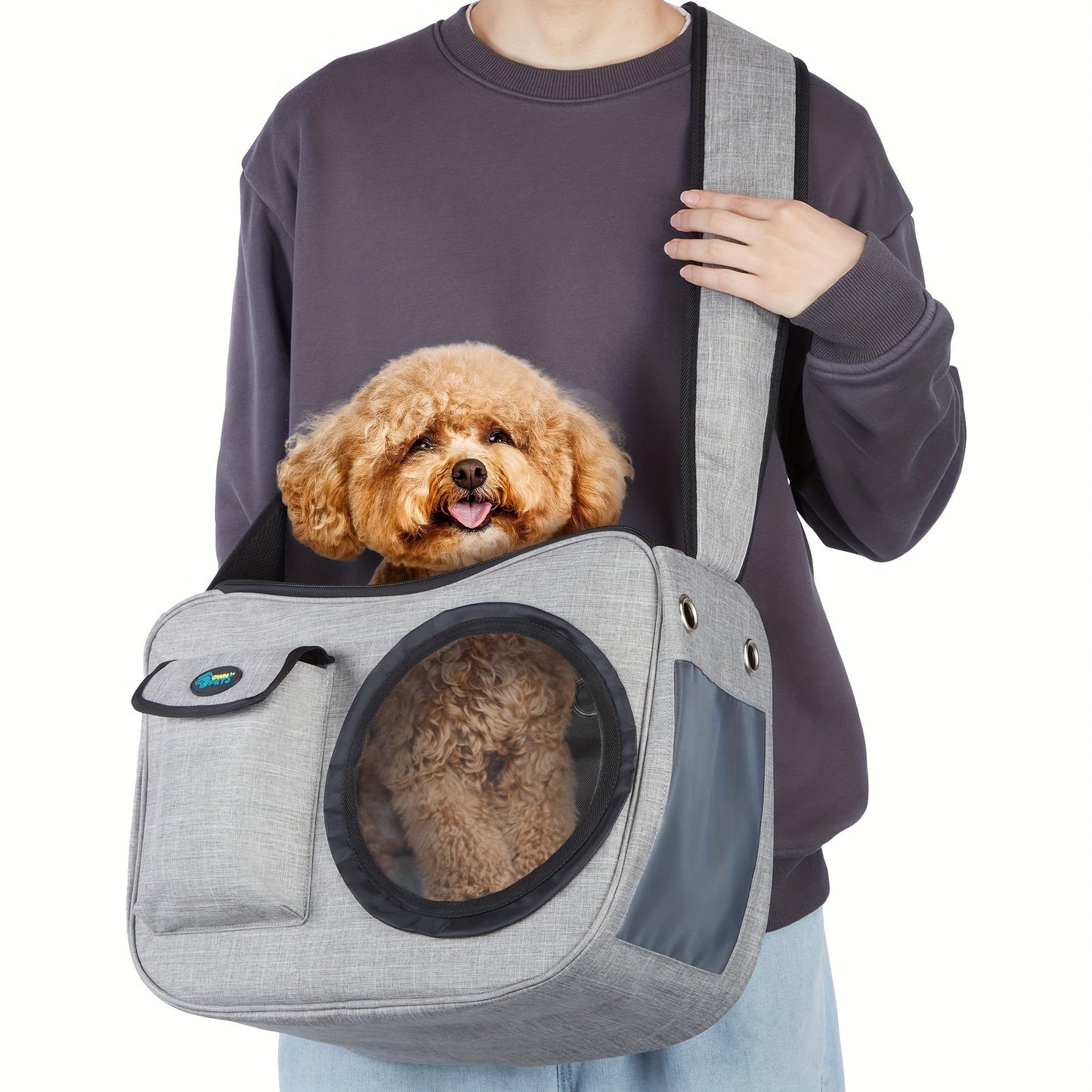 OWNPETS Pet Sling Carrier, Pet Airline Carrier Travel Bag