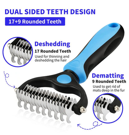 Professional Pet De-shedding Brush