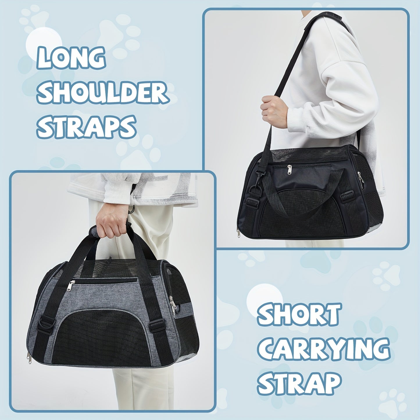 4pcs Cat Carrier Soft Pet Carrier