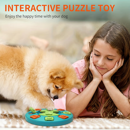 NPET Dog Puzzle Toy, Interactive Dog Toys For Small & Medium Dogs, Level 1